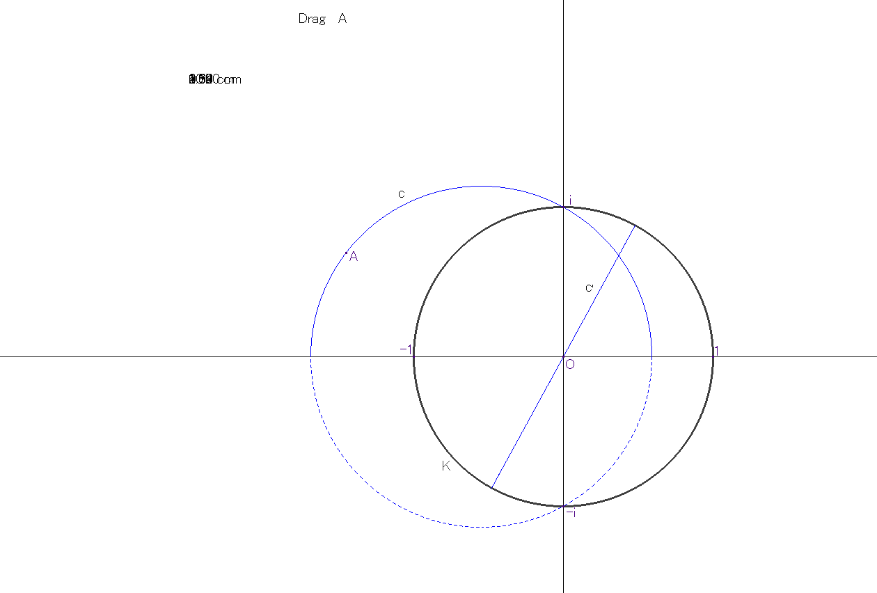 line through O